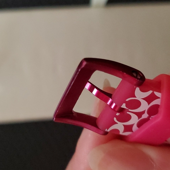 Coach Boyfriend Pink Wristwatch - Picture 7 of 8